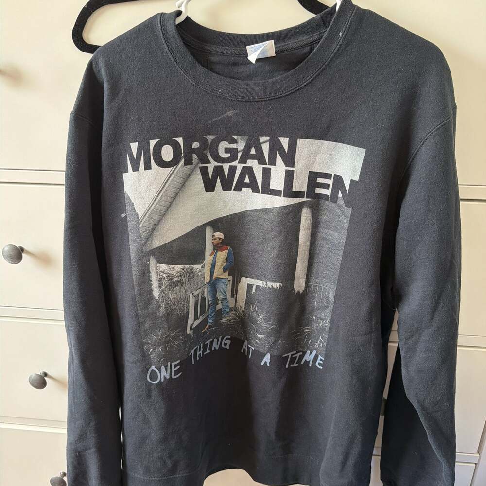 Official Morgan Wallen 'One Thing At A Time' crewneck